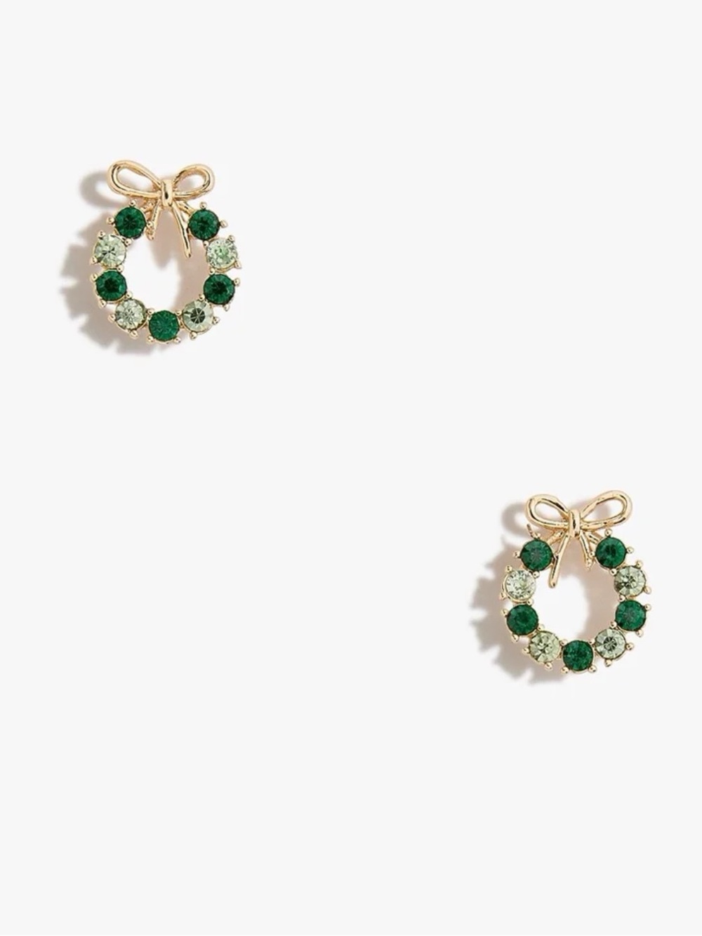 J. Crew Factory Wreath Stud Earrings